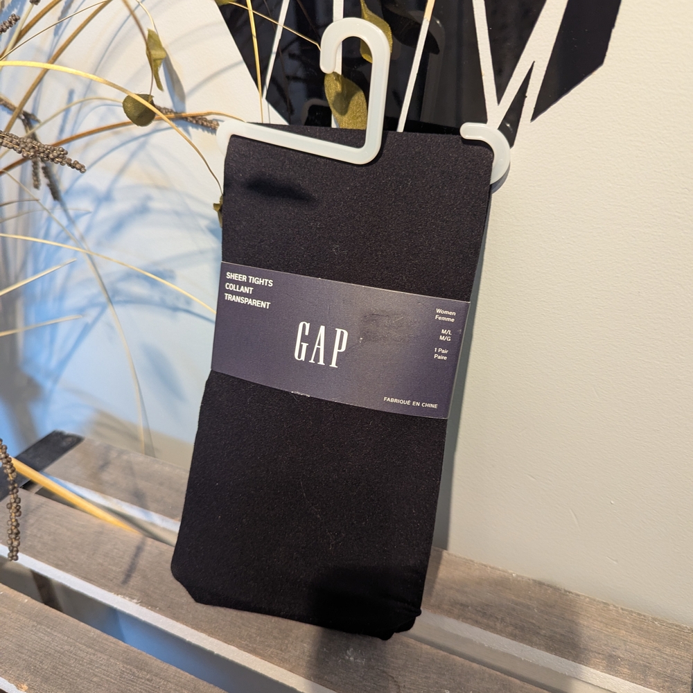 GAP Sheer Black Tights